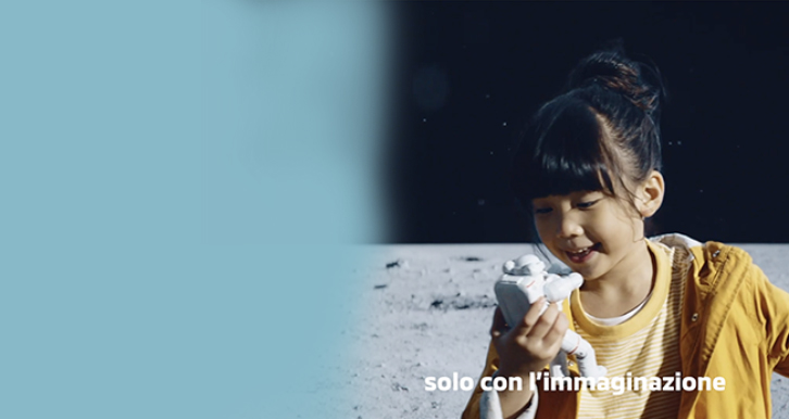 We choose to go to the moon - A video that tells the ability to imagine the future