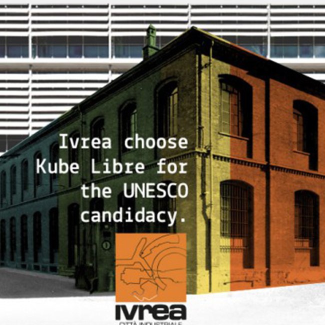 Ivrea chooses Kube Libre for the UNESCO application